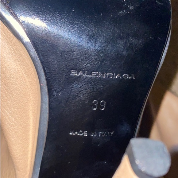 COPY - Balenciaga peep toe sling backs - Picture 4 of 4